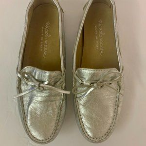 NICCOLO VACARI DRIVING LOAFERS SLIVER 7
